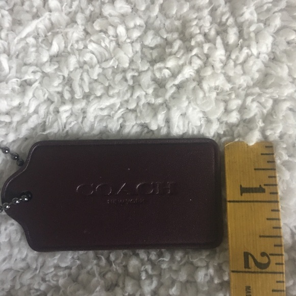 Coach leather hangtag - Picture 4 of 6